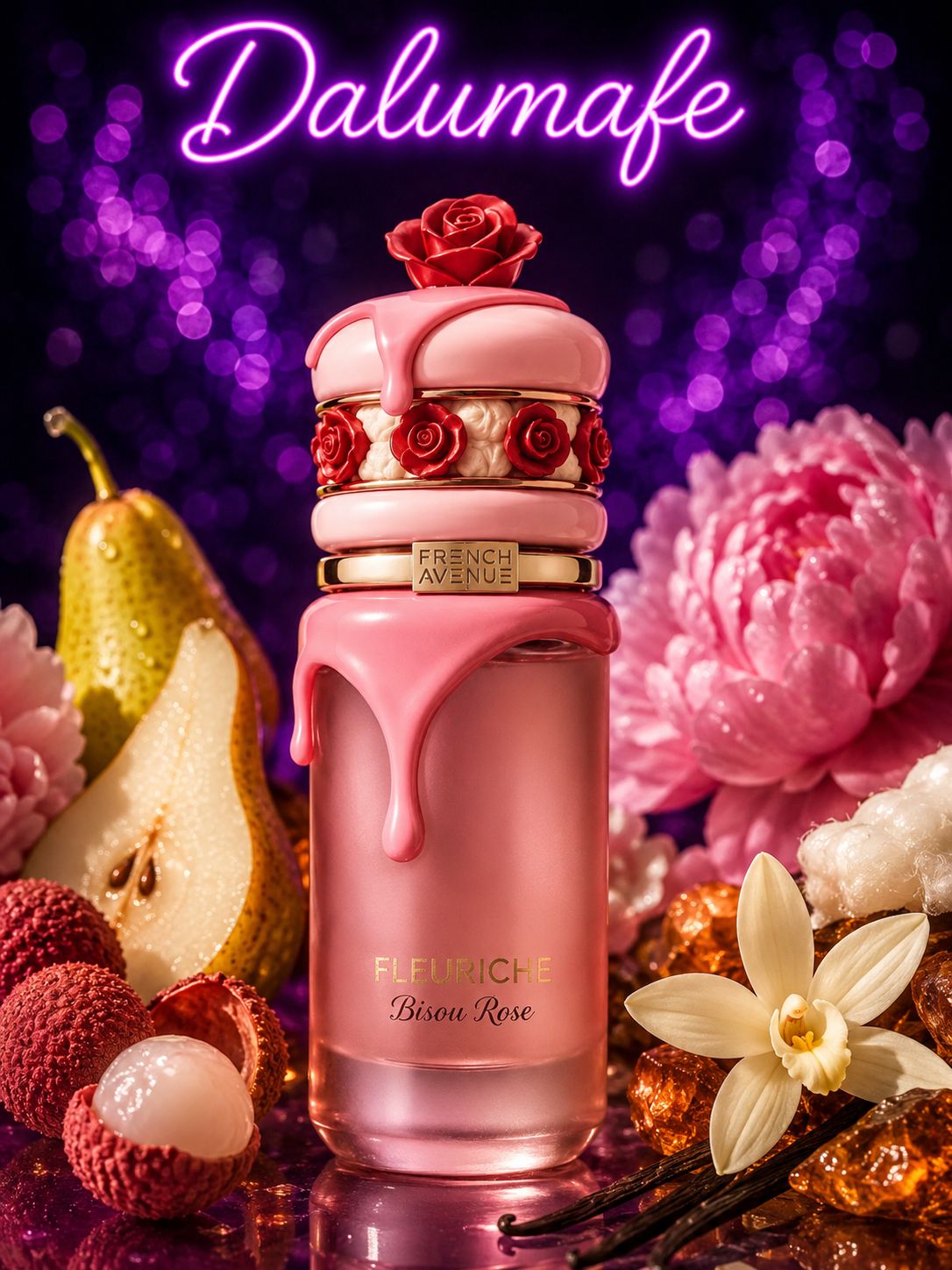 FLEURICHE BISOU ROSE